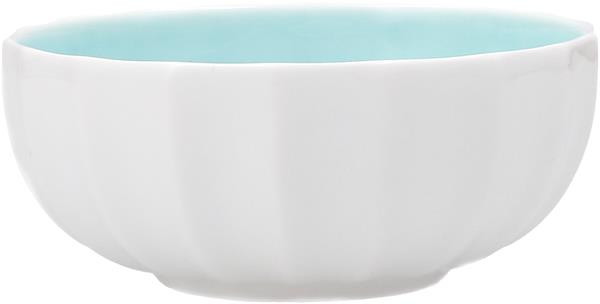 Салатник 325 мл, d 12 см h 5 см, Bone China, Blyss Turquoise