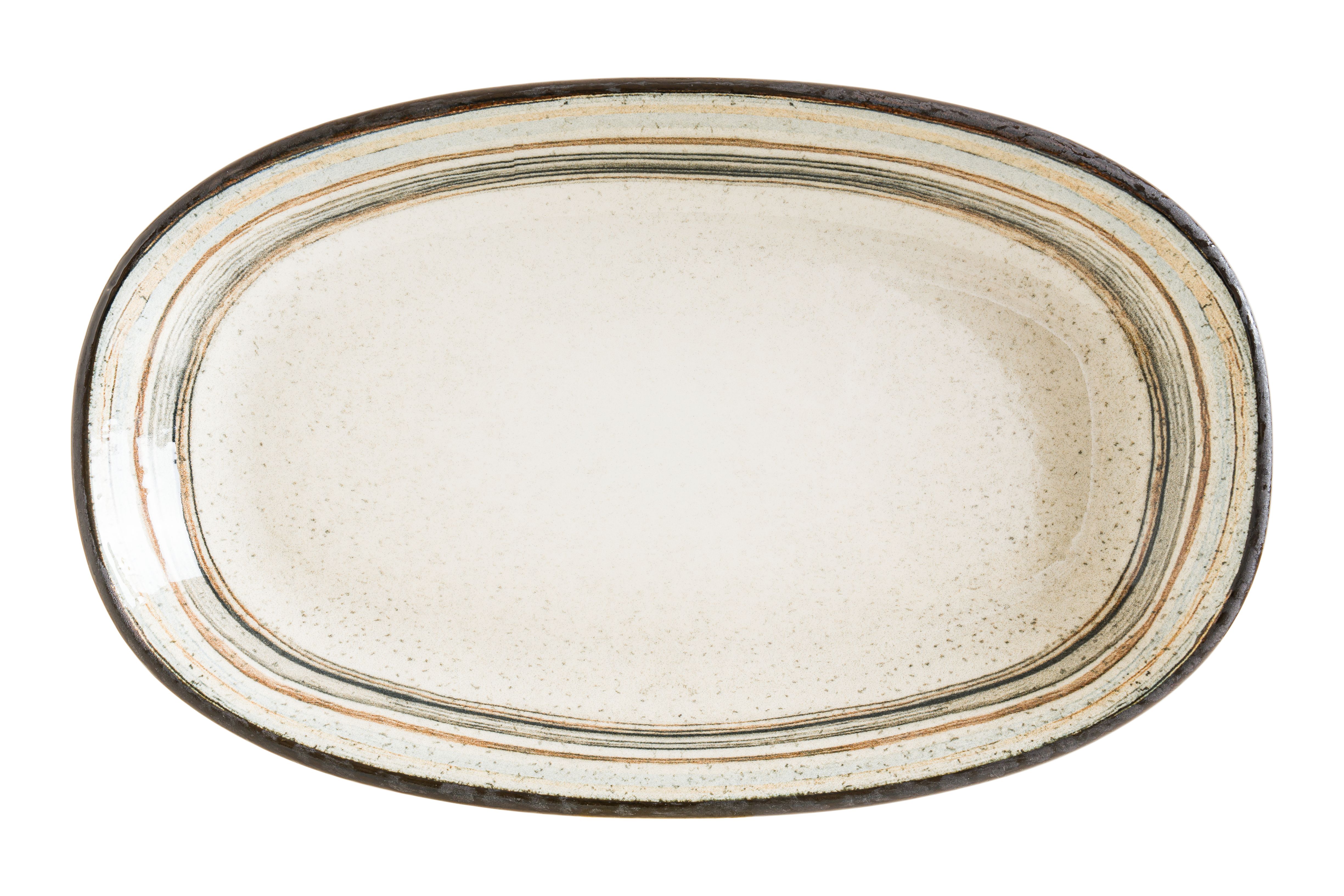 Блюдо овальное 340*190 мм. Кортадо, форма Гурмэ Bonna /1/6/480/