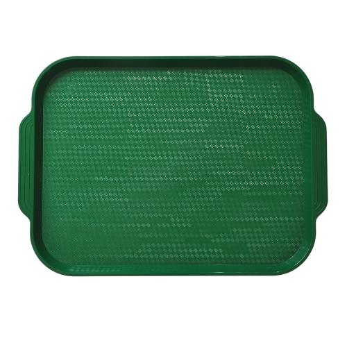 Поднос 45*35,5 см. зеленый  АБС-пластик ОСОБО ПРОЧНЫЙ (119) морозостойкий MG /1/10/