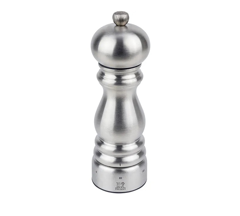Мельница для перца h=18 см. нерж. Париж Peugeot /1/6/