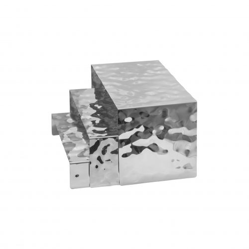 Подставка фуршетная 28*15 см. h=10 см. нерж. /1/