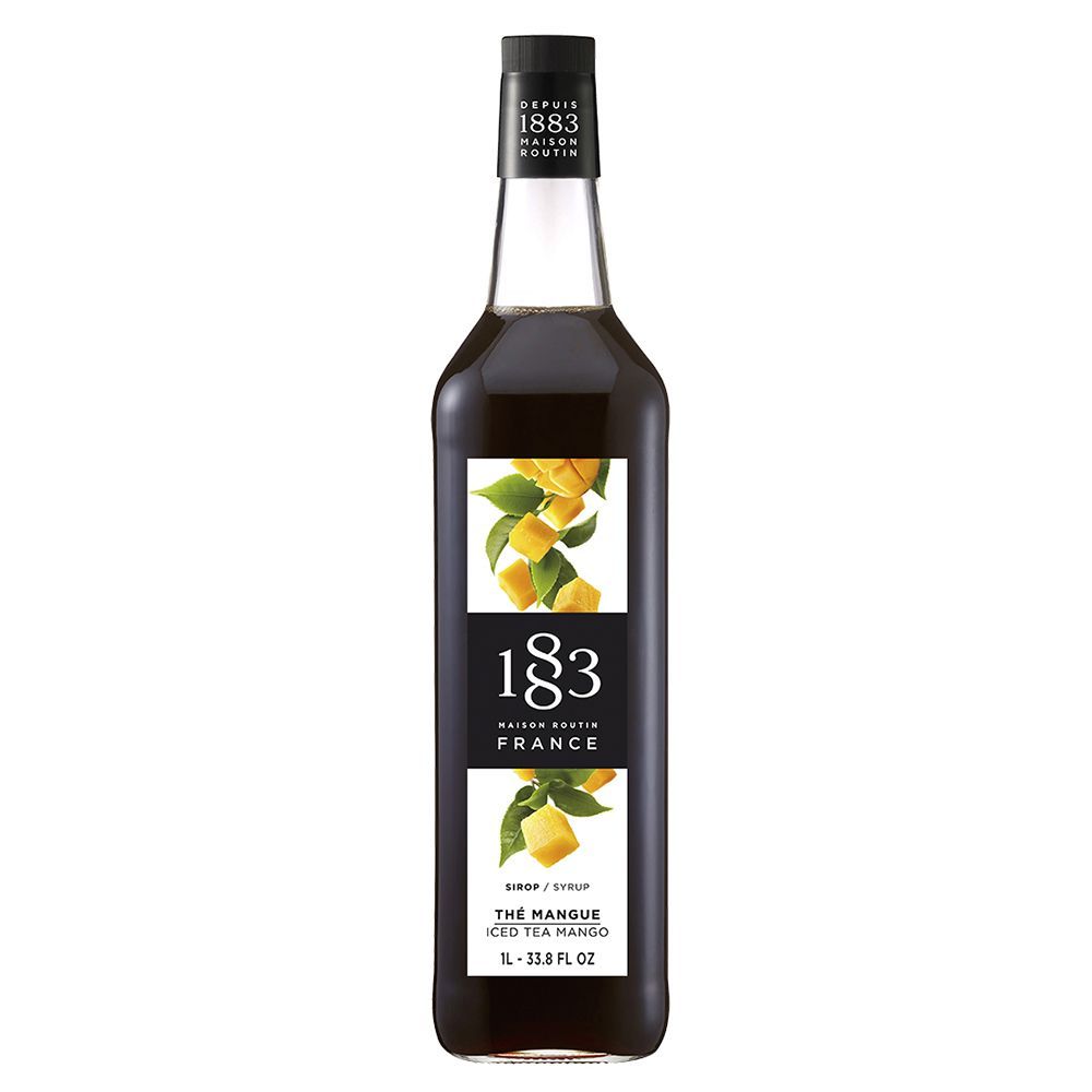 Сироп 1883 Maison Routin Холодный чай со вкусом манго (Iced Tea Mango), 1 л, стекло