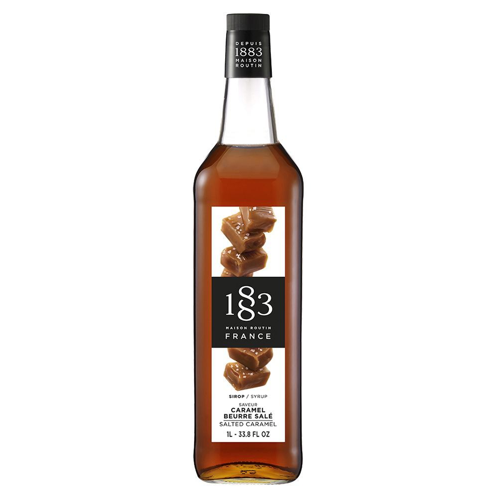 Сироп 1883 Maison Routin Соленая карамель (Salted Caramel), 1 л, стекло