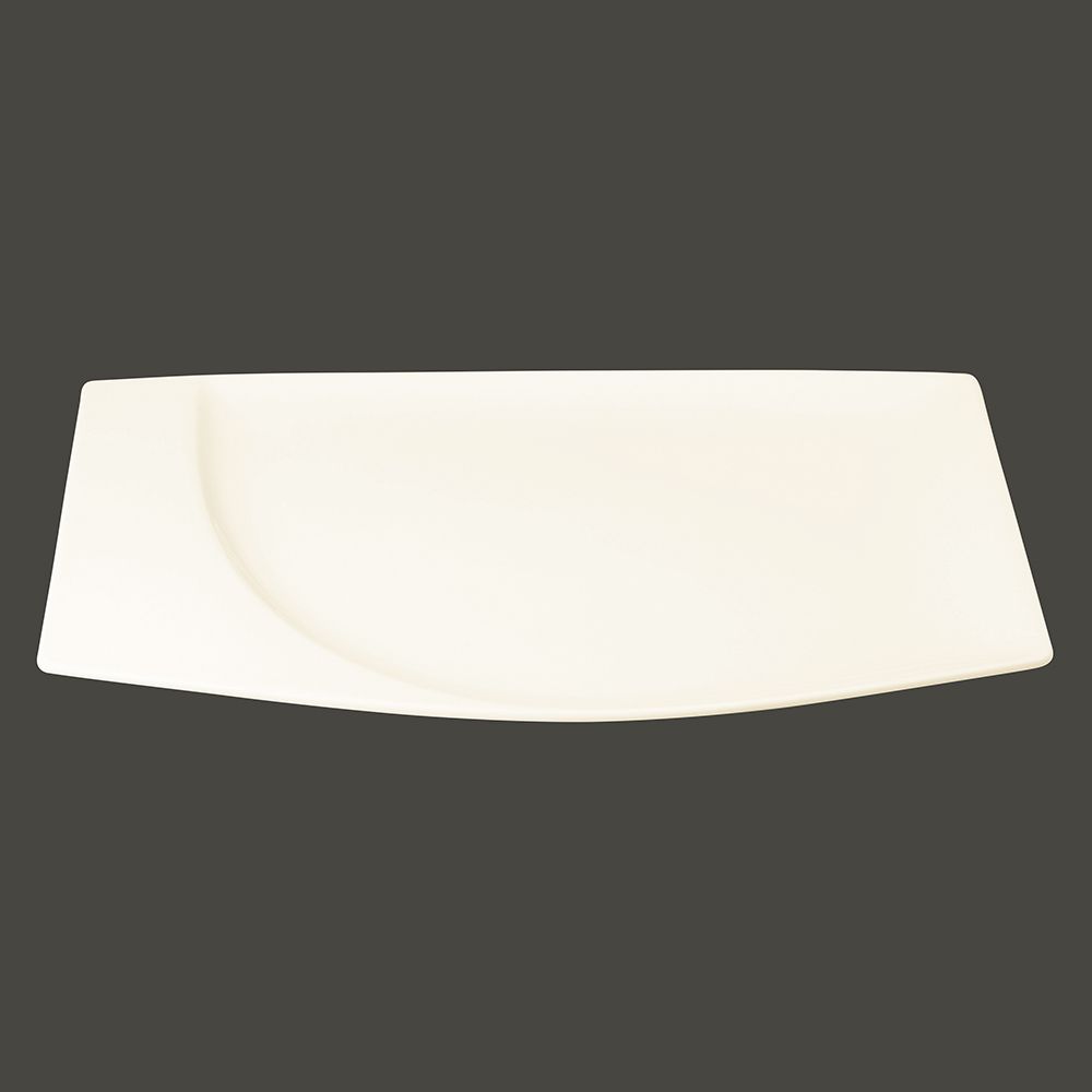 Тарелка RAK Porcelain Mazza прямоугольная плоская 32*21 см