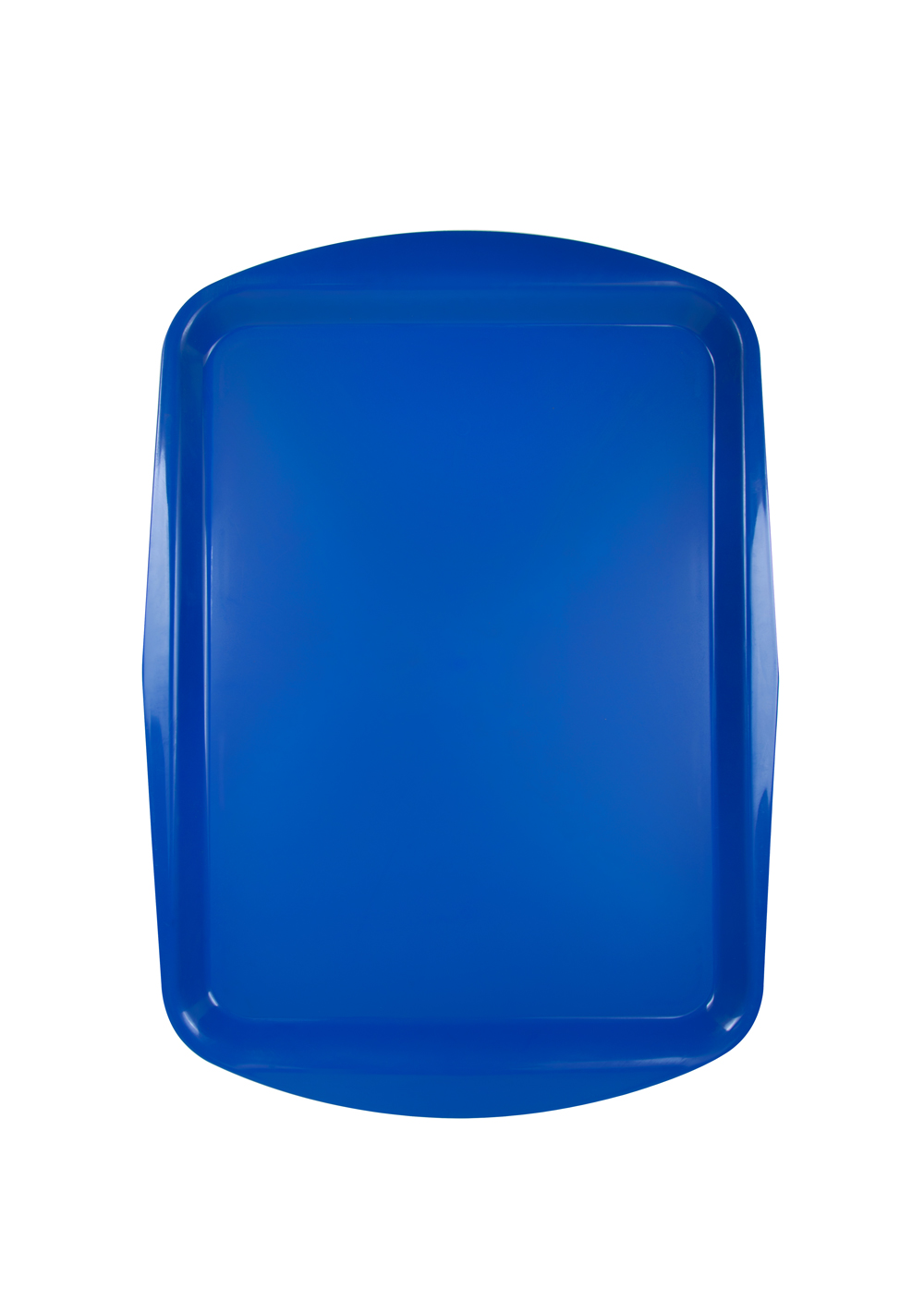 Поднос столовый 490х360 мм синий полипропилен особо прочный [2775-1]