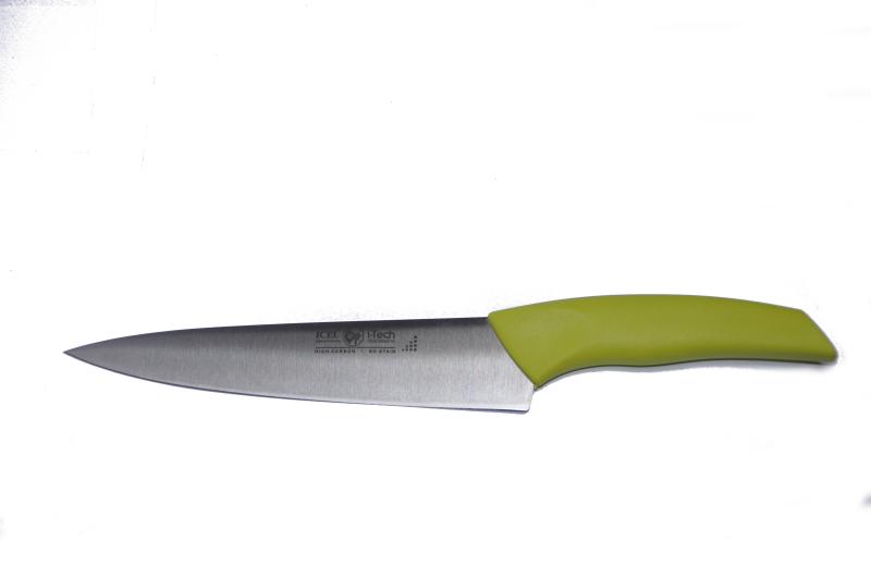 Нож поварской 190/290 мм. салатовый I-TECH Icel /1/12/