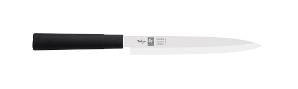 Нож японский Янагиба 200/340 мм. черный TOKYO  Icel /1/