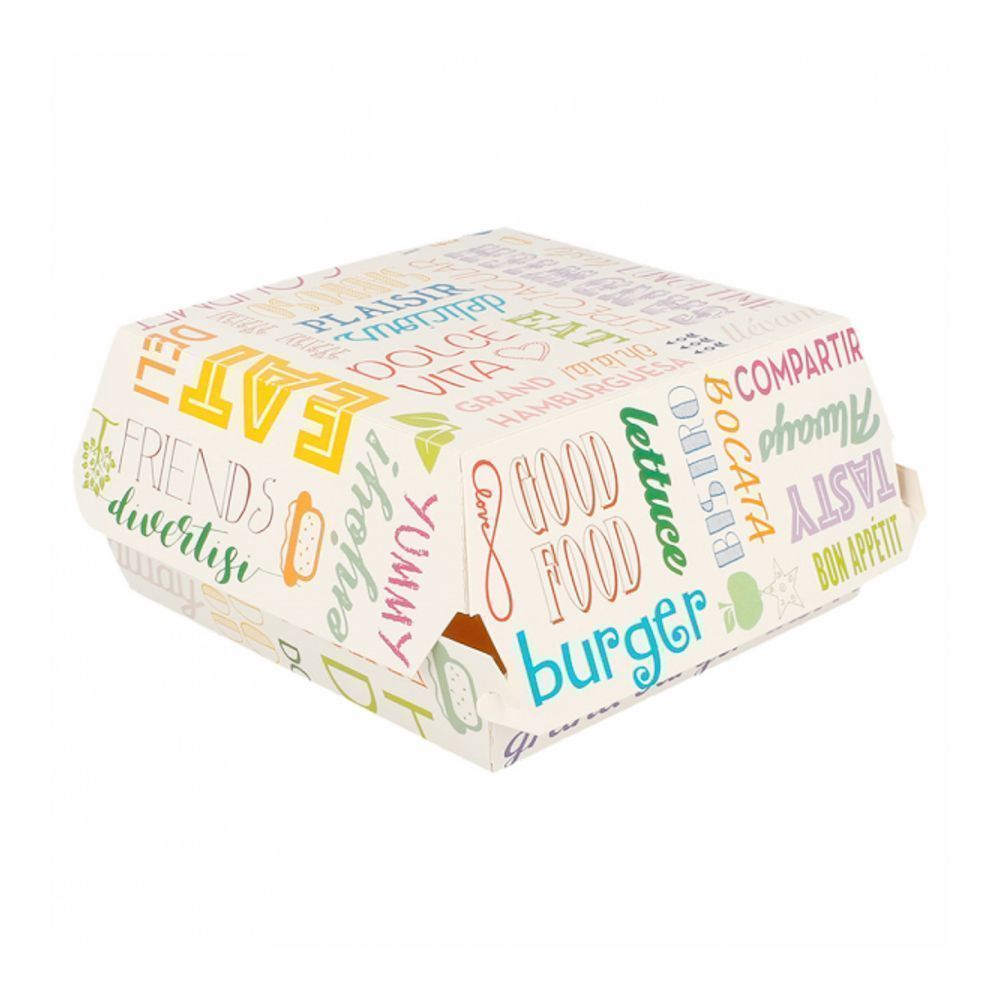 Коробка для бургера Parole 17,5*18*7,5 см, 50 шт/уп, картон, Garcia de PouИспания