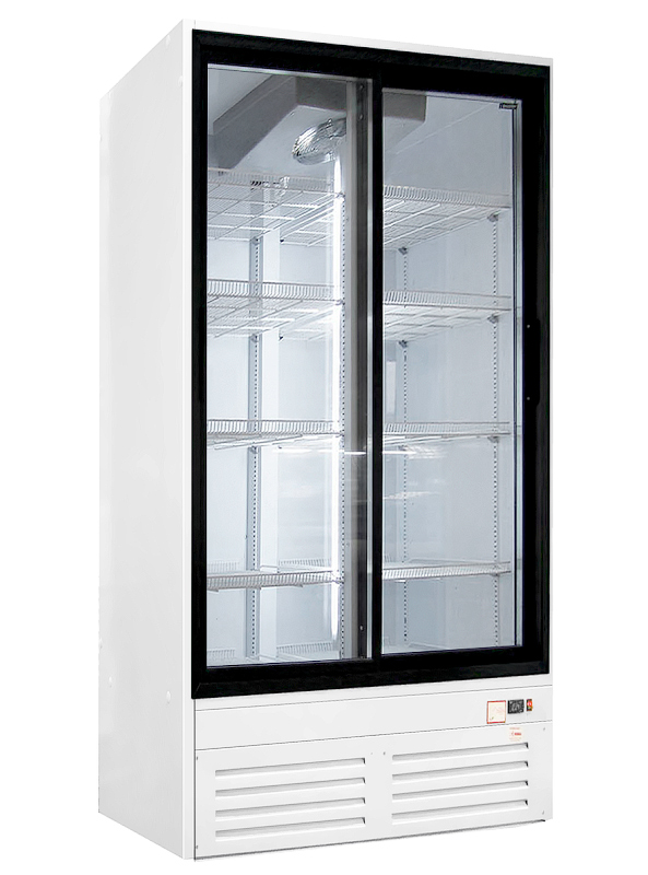 Шкаф холодильный ПРЕМЬЕР ШВУП1ТУ-1,12К (двери-купе, световое канапе)